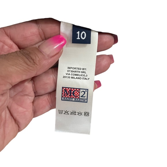 MC2 Saint Barth Girls Hooded Down Jacket In Bandana Print Size 10 NWOT - Picture 10 of 12